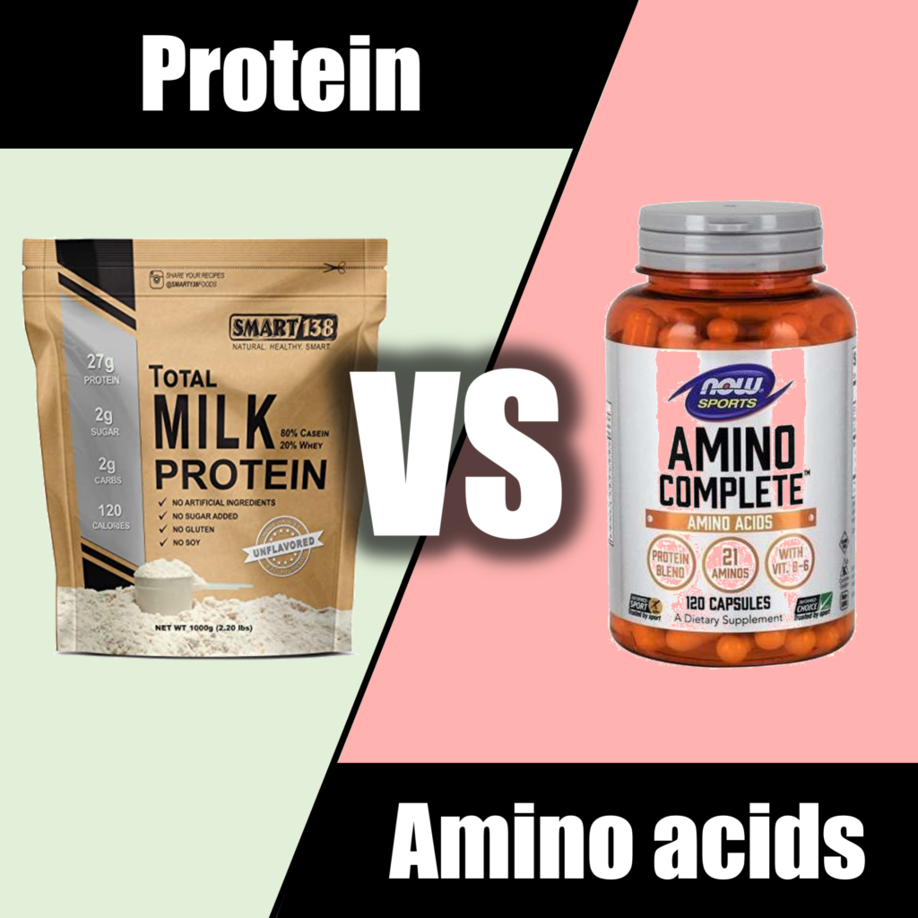 Protein vs amino acids